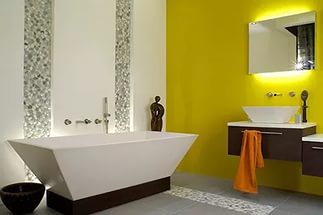 Ванная комната в стиле авангард